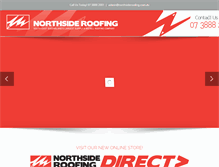 Tablet Screenshot of northsideroofing.com.au